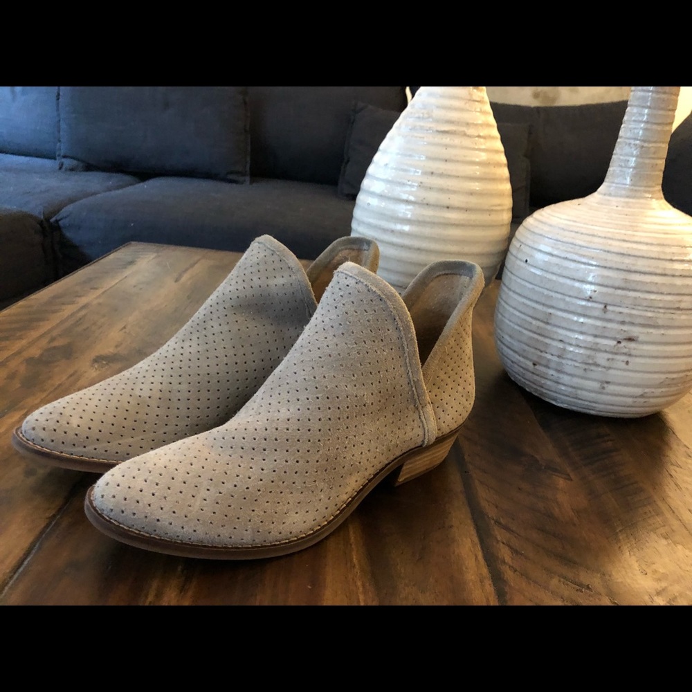 Lucky Perforated Bootie 7 1/2